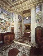 Benozzo Gozzoli Interior of Medici Family painting